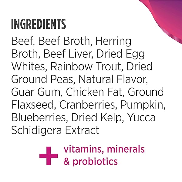 NULO BEEF & RAINBOW TROUT GRAIN-FREE SHREDDED WET CANNED CAT FOOD, 3 OUNCE (PACK OF 24)