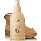 KEFPO Suede Shoe Waterproof Spray: 6.08 oz Water Repellent Protection for Sheepskin Nubuck Boots and Shoes for Rain Snow Daily Wear