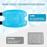 Comfytemp Flexible Knee Ice Pack Wrap Reusable Gel Cold Hot Compress 27x35cm view 4