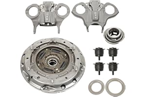 WFLNHB Transmission Dual Clutch Fork Kit 6DCT250 Replacement for Focus Fiesta 2012-2019