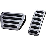 AutoBig Gas Brake Pedal Pad Cover Set Compatible with Range Rover Sport 2014-2021, Land Rover Discovery 5 2017-2021