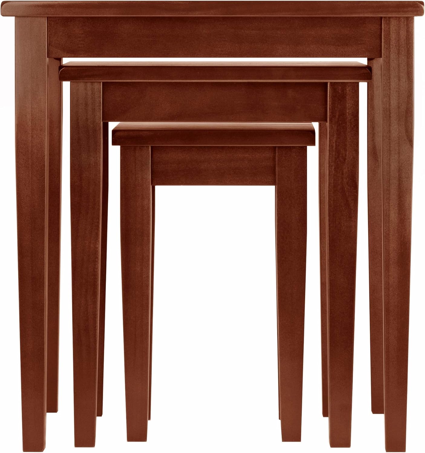 Winsome Wood Regalia Accent Table, Walnut: Furniture & Decor
