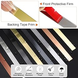 HARFINGTON 19.7ft x 0.79" Wall Trim Peel and Stick