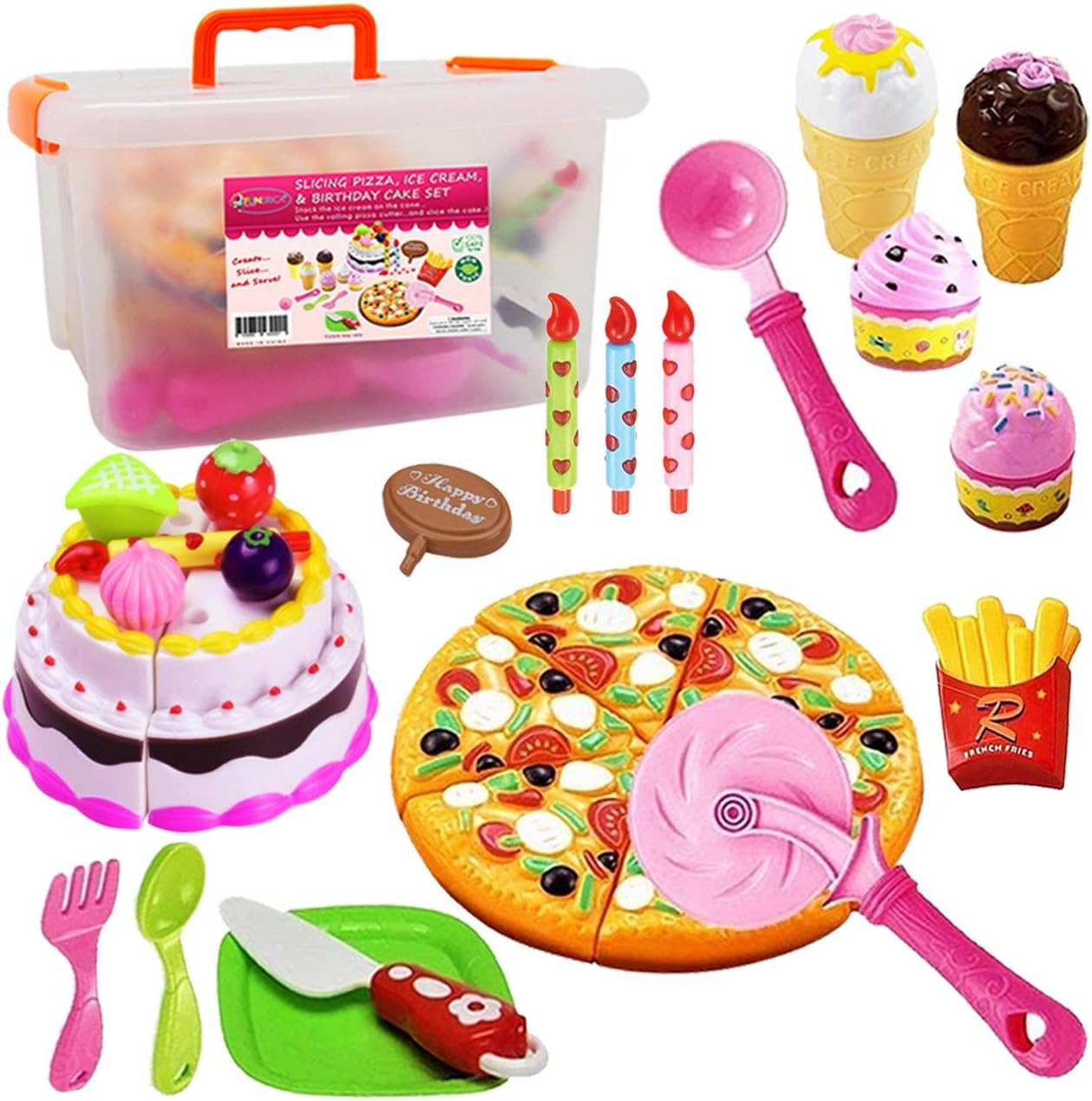 pretend cake set