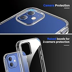 Diaclara Designed for iPhone 12 Mini Case, Full