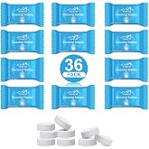 TAGVO 36 Pack Cleaning Tablets for Hydration Bladder - All Natural, Odor Free, Easy Removes Stubborn Stains Cleaning Tabs for Water Reservoir, Sport Water Bottles, Water Bladder, Hydration Backpack