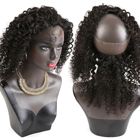 10 Curly Wave Natural Color Bella Hair 10 360 Full Lace