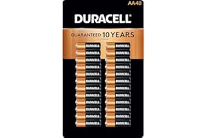 Duracell Coppertop Alkaline Batteries AA - 48 pk