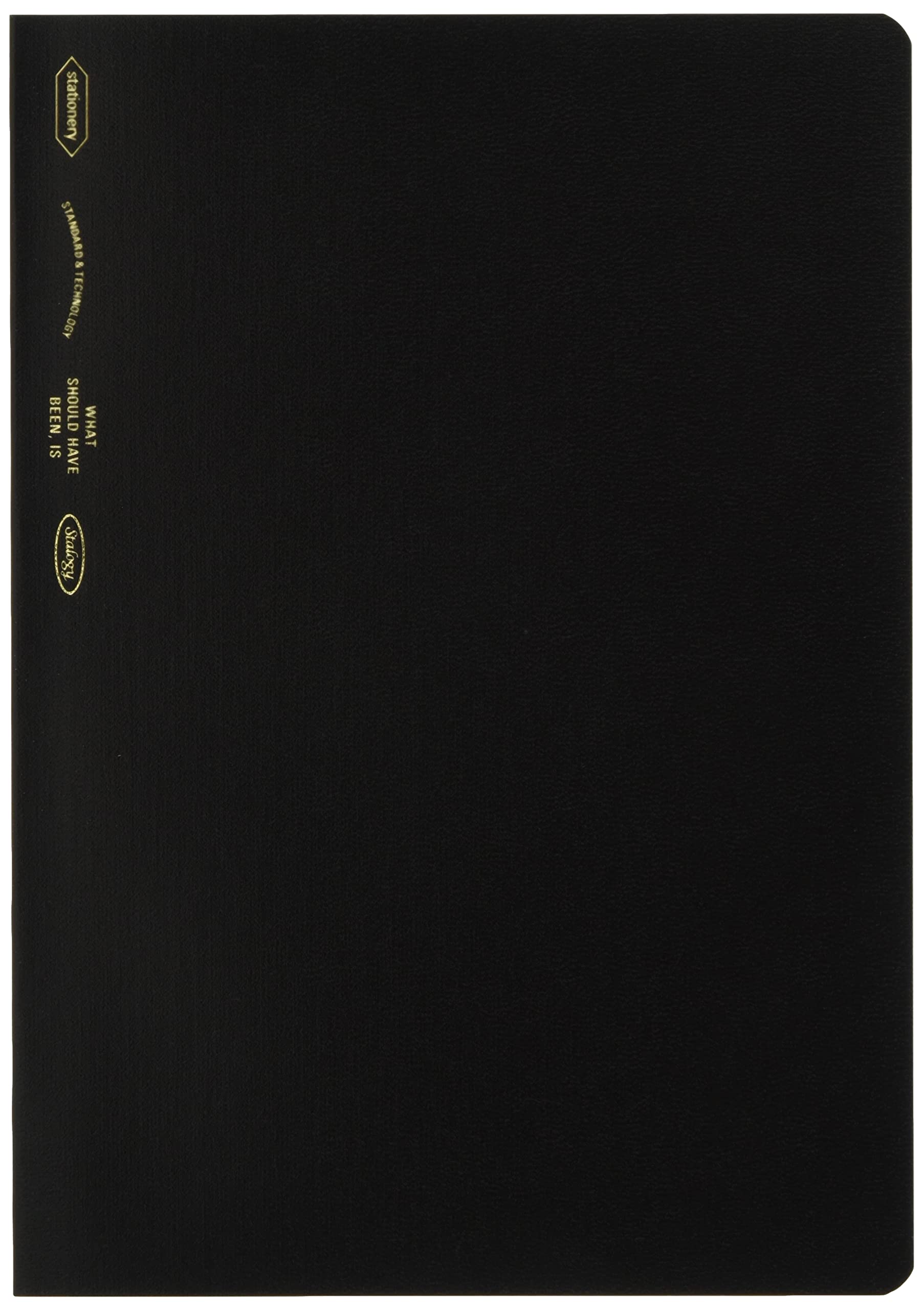 Stalogy 018 Editor's Series 1/2 Year Notebook (A5//Black)