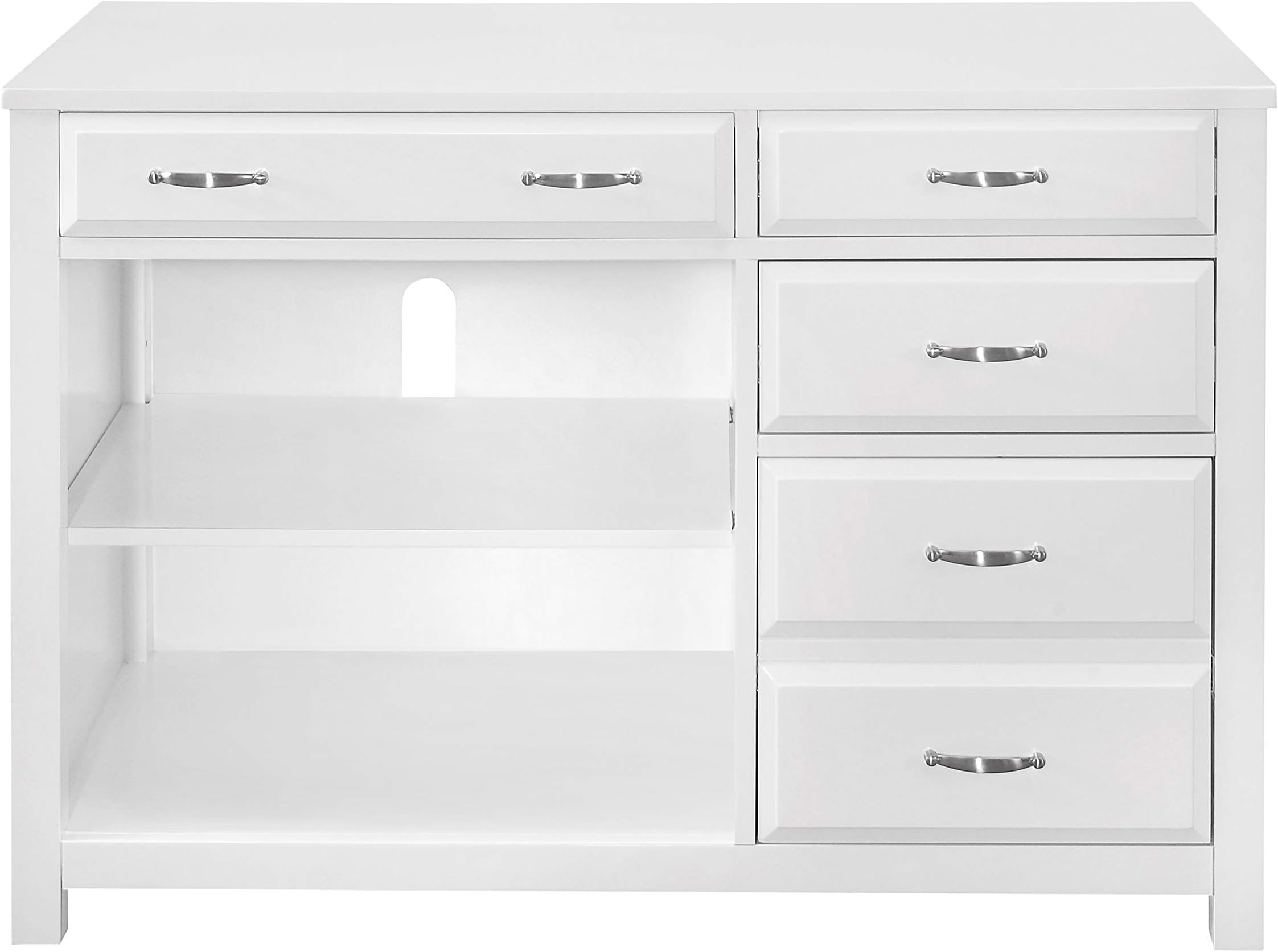 Lexicon Netto Credenza Desk, White