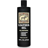 Bickmore Leather Oil Leather Conditioner 16oz | Waterproofs, Protects, and Restores Boots, Jackets, Auto, Furniture, and All Leather Goods | Made in The USA