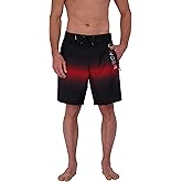 Spyder Men's Board Shorts – Quick-Dry Stretch 9" Swim Shorts Sun Protection & Pockets, Unlined