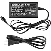 AC-L200 Power Adapter for Sony Handycam DCR-SR46 DCR-SR47 DCR-SR42 DCR-SR45 DCR-SR68 DCR-SX85 DCR-SX20 DCR-SX40 DCR-SX41 DCR-SX44 DCR-SX45 DCR-SX60 DCR-SX63 DCR-SX65 HDR-SR10 HDR-CX150 HDR-CX230/260V