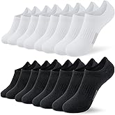 Time May Tell No Show Socks Womens 8 Pairs Non Slip Low Cut Ankle Invisible Running Casual Seamless Socks