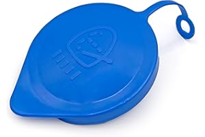 Click&Fit Windshield Washer Fluid Reservoir Cap compatible with Honda Civic, Fit, City, CR-V, CR-X, Accord, Prelude 1986-2013 years; Washer water tank cap replases OE# 38513-SB0-961, 76802-SS0-003