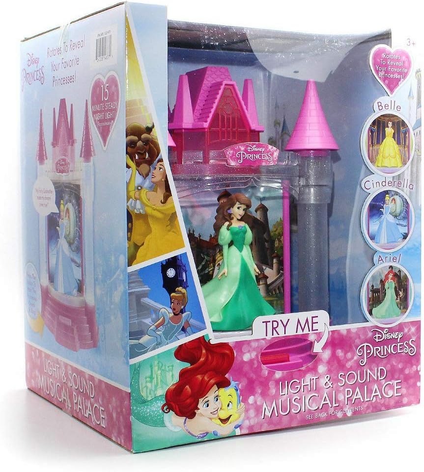 disney princess light up castle