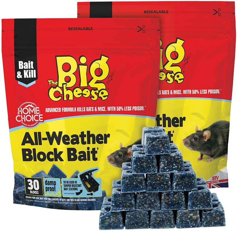 The Big Cheese All-Weather Block Bait 600 g (300 g x 2)