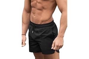 COOFANDY Men's Quick Dry Swim Trunks Board Shorts Lightweight Swimsuit Bathing Suit Swimwear with Pockets