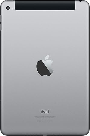 Amazon Com Apple Ipad Mini 4 64gb With Retina Display Wi Fi Cellular Space Gray Renewed Computers Accessories