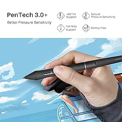 HUION PW550 Battery-Free Stylus, PenTech 3.0+ for