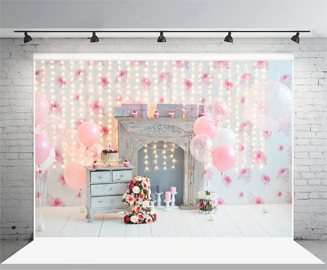 Amazon Com Ofila Baby Girl 1st Birthday Photo Shoot Backdrop