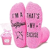 HAPPYPOP Zodiac Gifts Birthday - Astrology Constellation Horoscope Gifts, Galaxy Socks