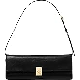 kate spade new york womens Deco Fine Grain Leather Soft Shoulder