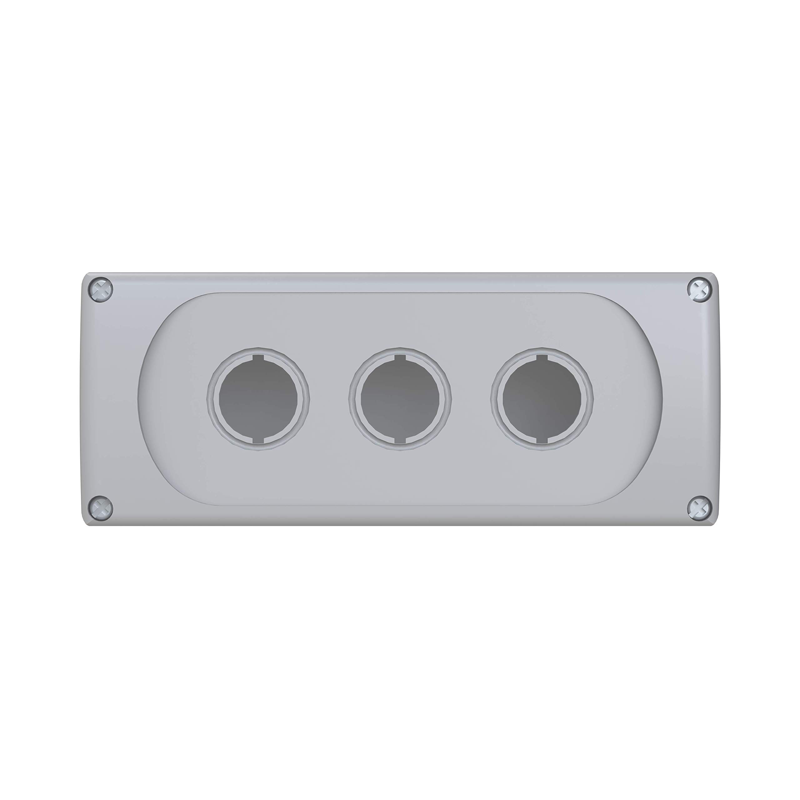 ABB MEP3-0 Plastic Enclosure for Control Circuit Devices, Grey, IP66 Protection (ABB1SFA611813R1000)