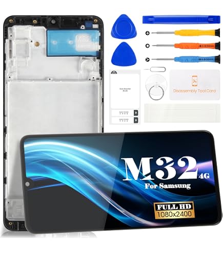 Amazon.com: OLED for Samsung Galaxy M32 4G Screen Replacement for