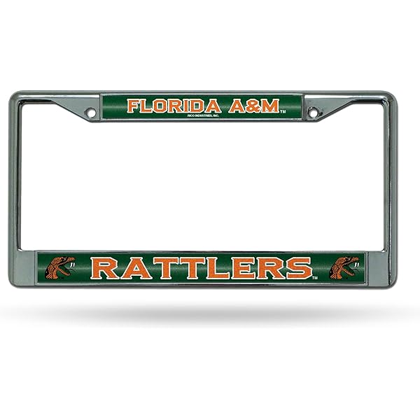 NCAA Tennessee Volunteers 12" X 6" Chrome All Over Automotive
