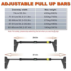 FICTOR Door Pull up Bar for Doorway, Strength