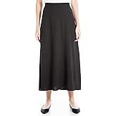 Max Studio Womens Maxi Skirt with Pockets