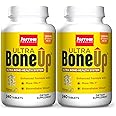 Jarrow Formulas Ultra BoneUp - 240 Tablets, Pack of 2 - Powerful, Multinutrient Bone Health Formula - Includes More MK-7 & JarroSil Activated Silicon for Added Bone Support - 240 Total Servings