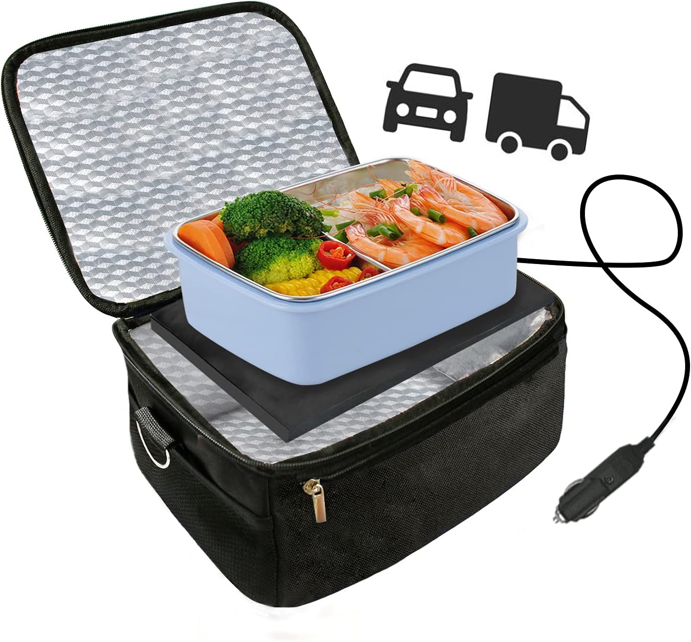 Car Food Warmer Portable 12V Personal 
