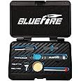 BLUEFIRE MRT-1117K Cordless Butane Soldering Iron Kit Portable Multi-Purpose Mini Torch for Electronics, Jewelry, Welding & Brazing|Self-Igniting,Flame Control,Light Weight,Rapid Heat Up,Inflatable