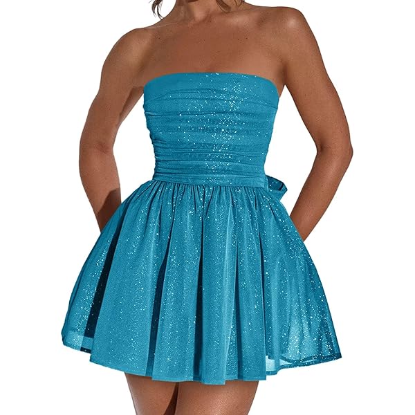 Amazon.com: Maxianever Strapless Homecoming Dresses for Teens Short Tulle Aqua HOCO Dresses 2024 Sparkly Cocktail Gown with Bow 0: Clothing, Shoes & Jewelry Amazon.com: Maxianever Strapless Homecoming Dresses for Teens Short Tulle Aqua HOCO Dresses 2024 Sparkly Cocktail Gown with Bow 0: Clothing, Shoes & Jewelry