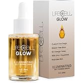LifeCell Glow Self-Tanning Drops for Face &amp; Body &ndash; DHA &amp; Squalane, 1 Fl Oz | Non-Comedogenic, Hydrating DHA &amp; Squalane Formula &ndash; Fragrance-Free, Quick-Drying, Non-Sticky, Streak-Free, Gradual Tan