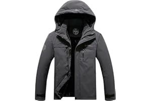 V.A.TOR 189 UNCO&BOROR Men's Ski Jacket Winter Warm Snow Coat Waterproof Hooded Outerwear Raincoats