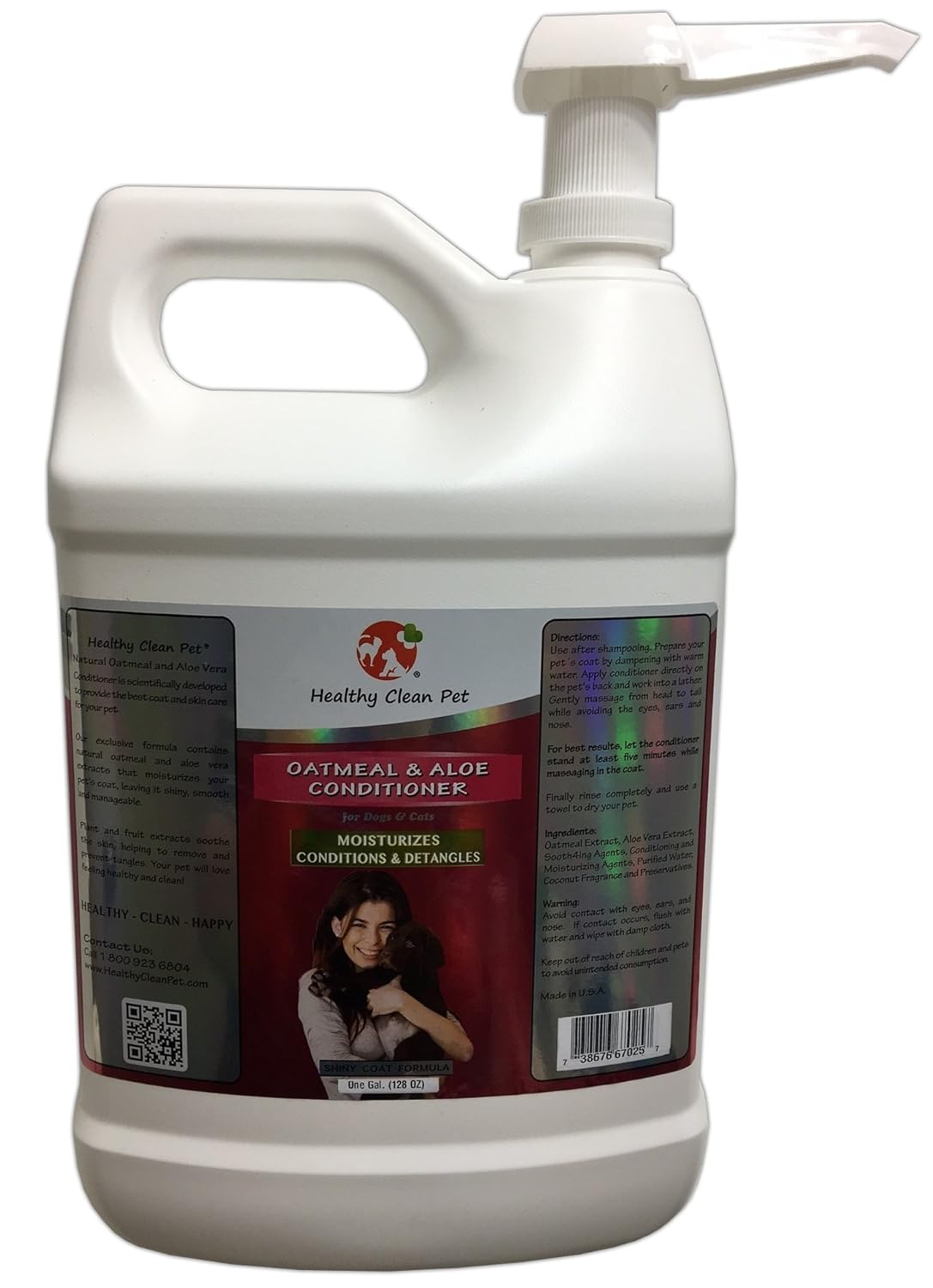  Dog Conditioner & Detangler 100 Natural Shiny Coat