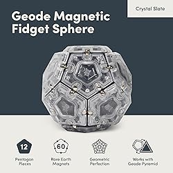 Speks Geode Sphere Magnetic Fidget Toy for Adults