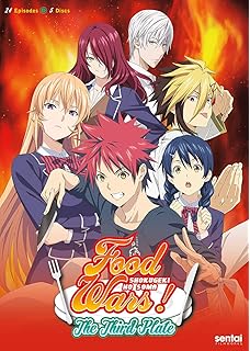 Amazon Com Food War Shokugeki No Soma Season 2 Complete Anime Tv Series Dvd Box Set 1 13 Episodes Movies Tv