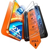 LK for iPhone 18 Pro Max/iPhone 17 Pro Max Screen Protector, Smartwatch | 1-Step Install [Auto-Dust] Anti-Scratch Bubble-Free, Ultra HD Military-Grade 9H Tempered Glass, 2 Pack