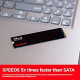 SanDisk Plus 2TB M.2 NVMe SSD PCIe Gen 3 2280 Internal Drive view 3