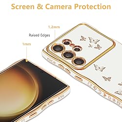 ZTOFERA for Samsung Galaxy S23 Ultra Case Cute for