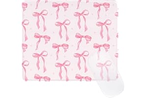 Ksriylm Pretty Square Mouse Pad,Cute Mouse Mat with Waterproof and Non-Slip Rubber Base,Computer Gaming Mouse Mats for Daily 