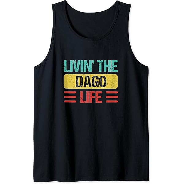 Amazon.com: Dago Name Tank Top : Clothing, Shoes & Jewelry
