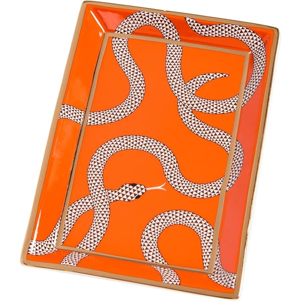 Amazon.com: Jonathan Adler Tiger Valet Tray : Home & Kitchen