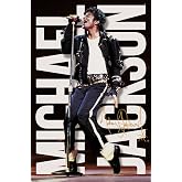 Michael Jackson - Performance Mic Wall Poster, 34L" x 22.4W", Premium Unframed Version