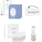 Dermaroller, Silk Face Masks (1 Pack 10pc) with 30 Ampoules Cleaner - Lunar New Year Set - LUNAR-SET