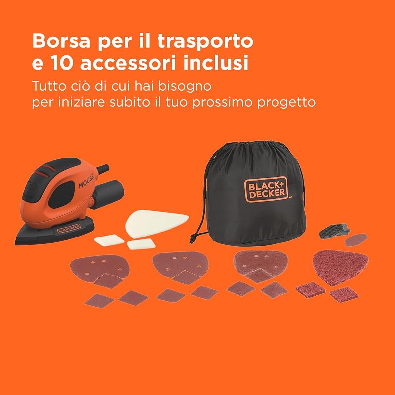 Mouse Levigatrice compatta per dettagli da 55 W, BEW230BCA-QS